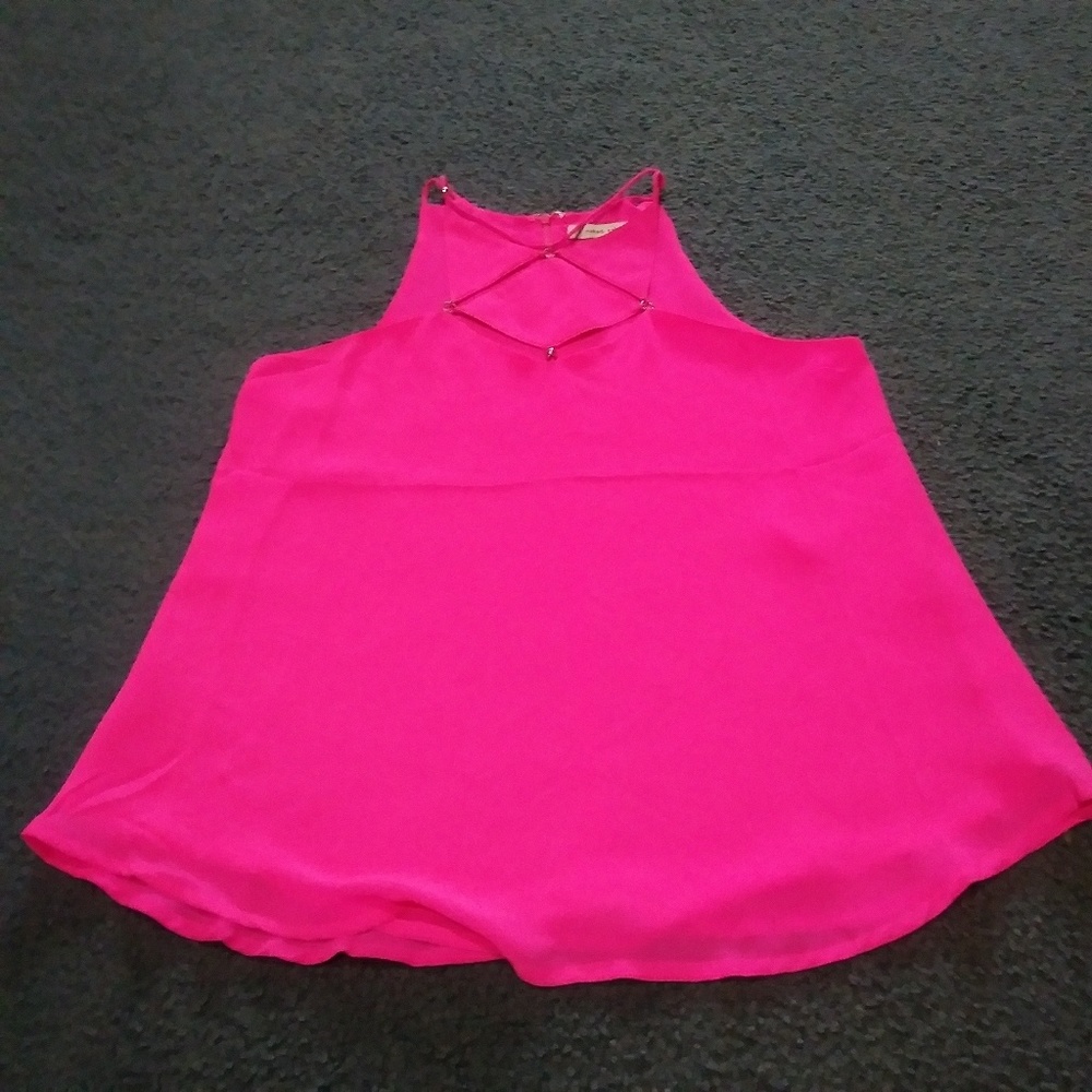 Naked Zebra bright pink top 028